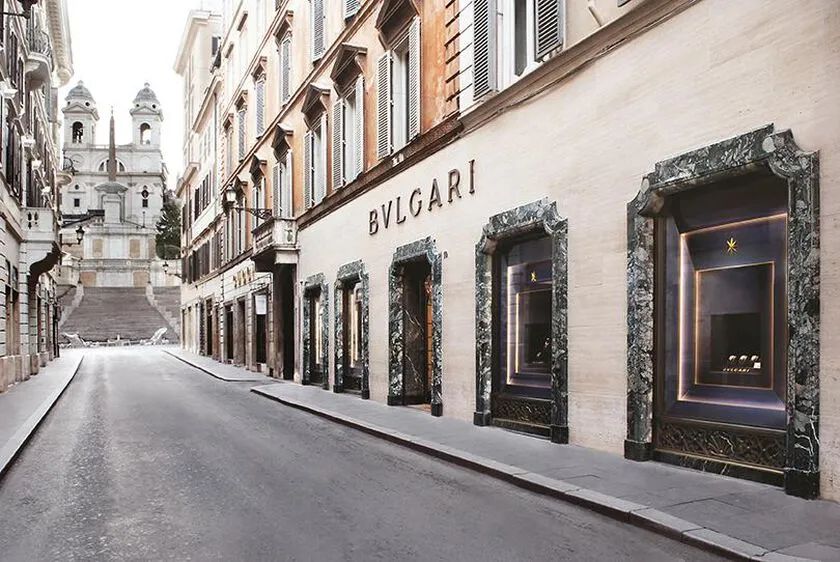 In 2014, to commemorate Bulgari's 130th anniversary, the renovated Bulgari boutique at 10 Via Condotti