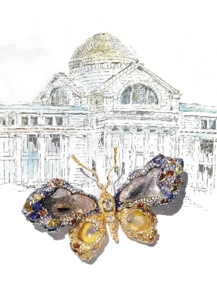 2009 Black Label Masterpiece Series
Royal Butterfly Brooch
Smithsonian National Museum of Natural History, USA
Inducted into the collection in 2010