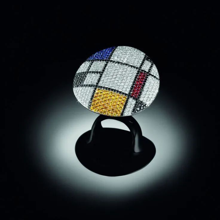 Palmiero "Mondrian" Ring