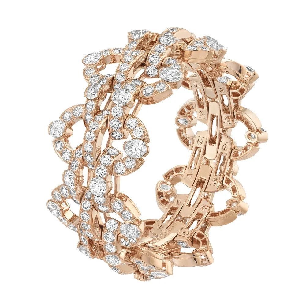 Boogie-Woogie Rose Gold Bracelet, by Van Cleef & Arpels