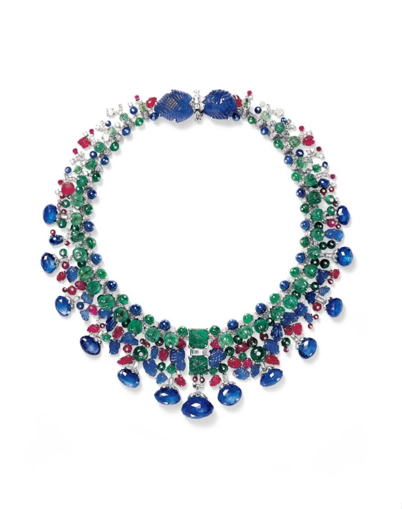 
Jeanne Toussaint
Fruit basket necklace specially commissioned for Daisy Fellowes in 1936