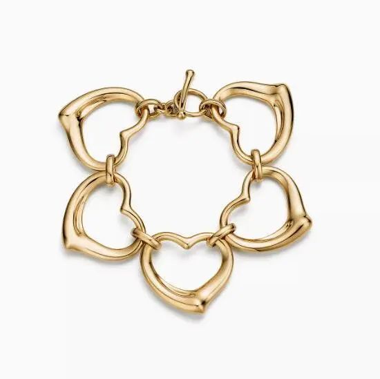 Tiffany & Co.
Elsa Peretti Open Heart Bracelet