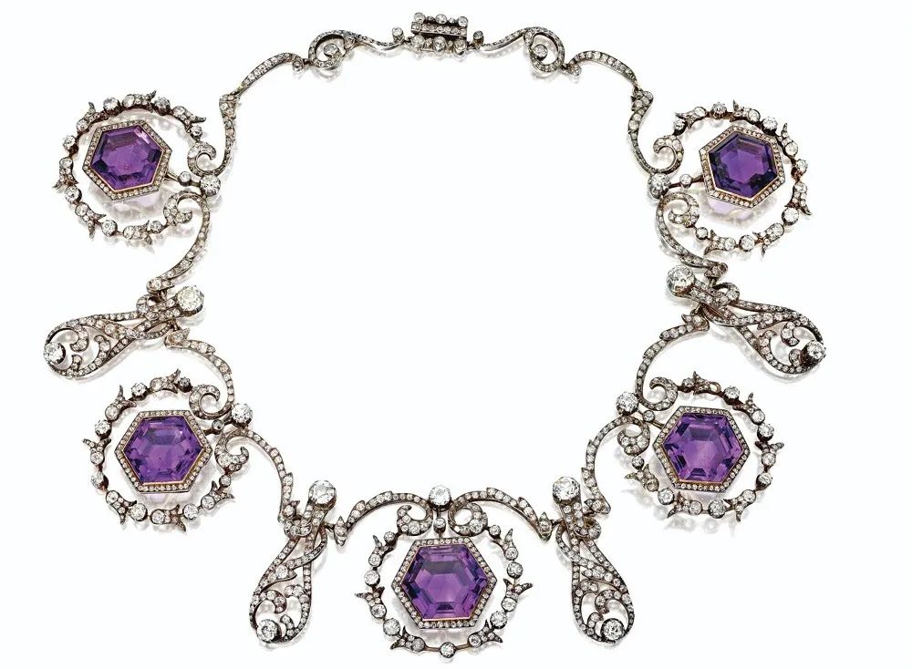 Queen Alexandra's amethyst necklace