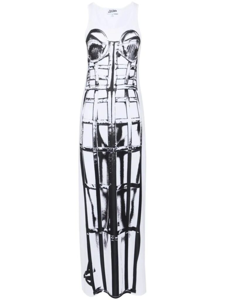 Jean Paul Gaultier The Cage long dress