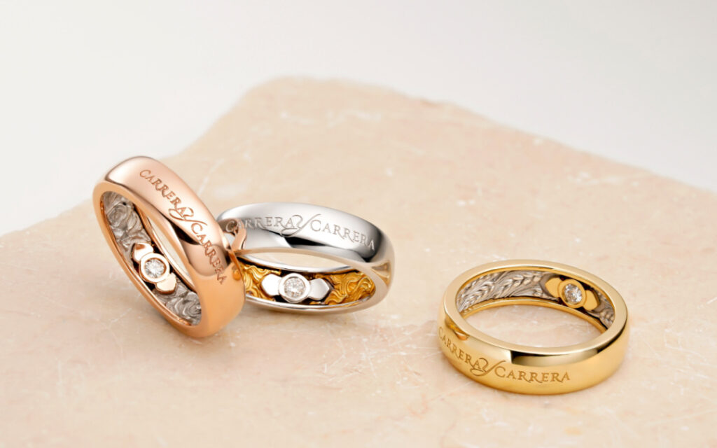 Carrera Y Carrera
Infinito wedding ring series