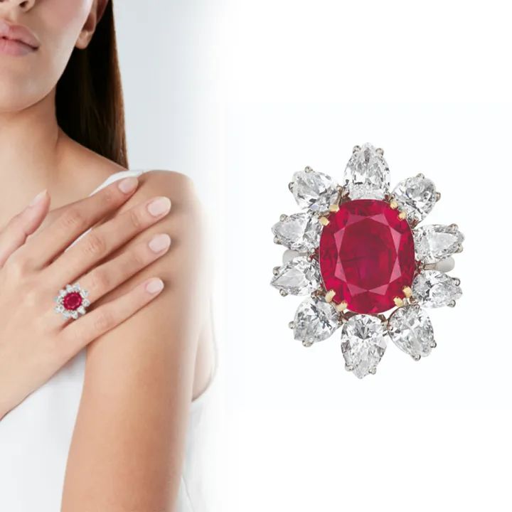 Chaumet | Ruby and Diamond Ring