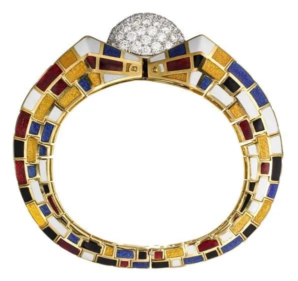 David Webb Mondrian bracelet