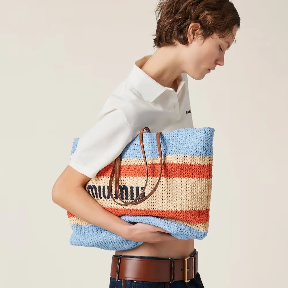 Straw Bags Miu Miu