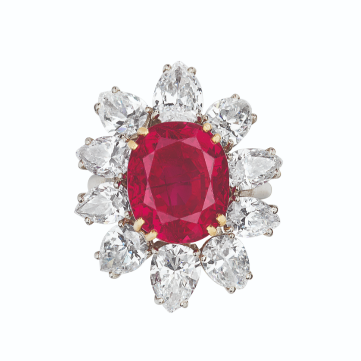 Chaumet | Ruby and Diamond Ring