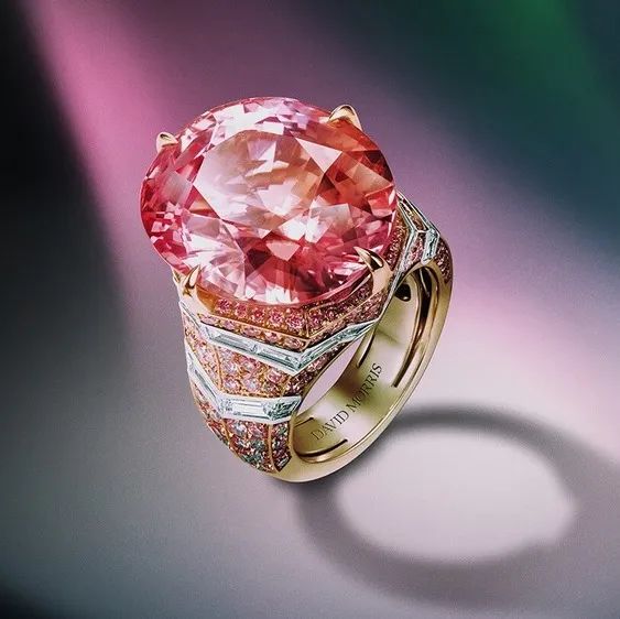 David Morris
Padparadscha Pink Sapphire Ring