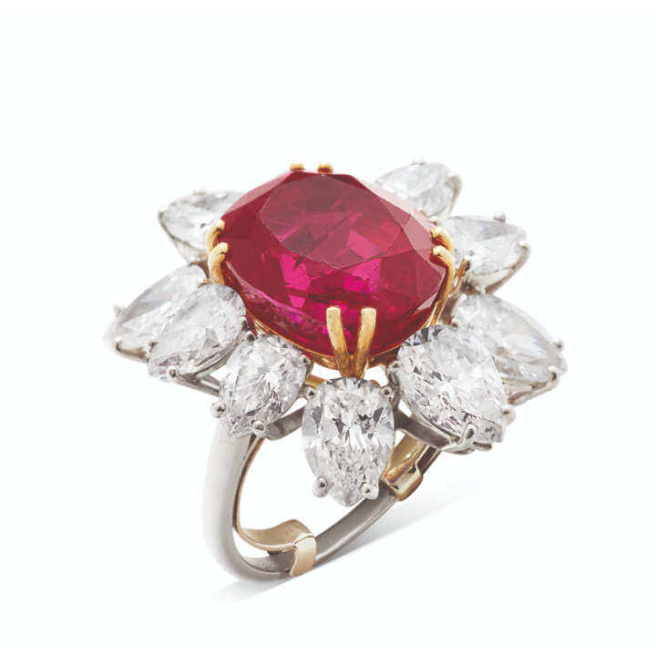 Chaumet | Ruby and Diamond Ring