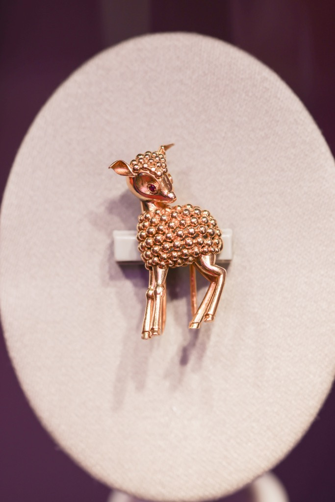 Van Cleef & Arpels Perlée Little doe brooch, 1956