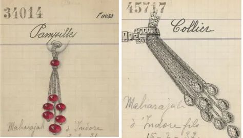 Jewelry designed by Van Cleef & Arpels for the Maharaja of Indore