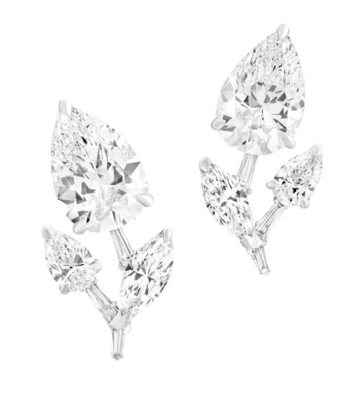 Boghossian Diamond Flower Earrings