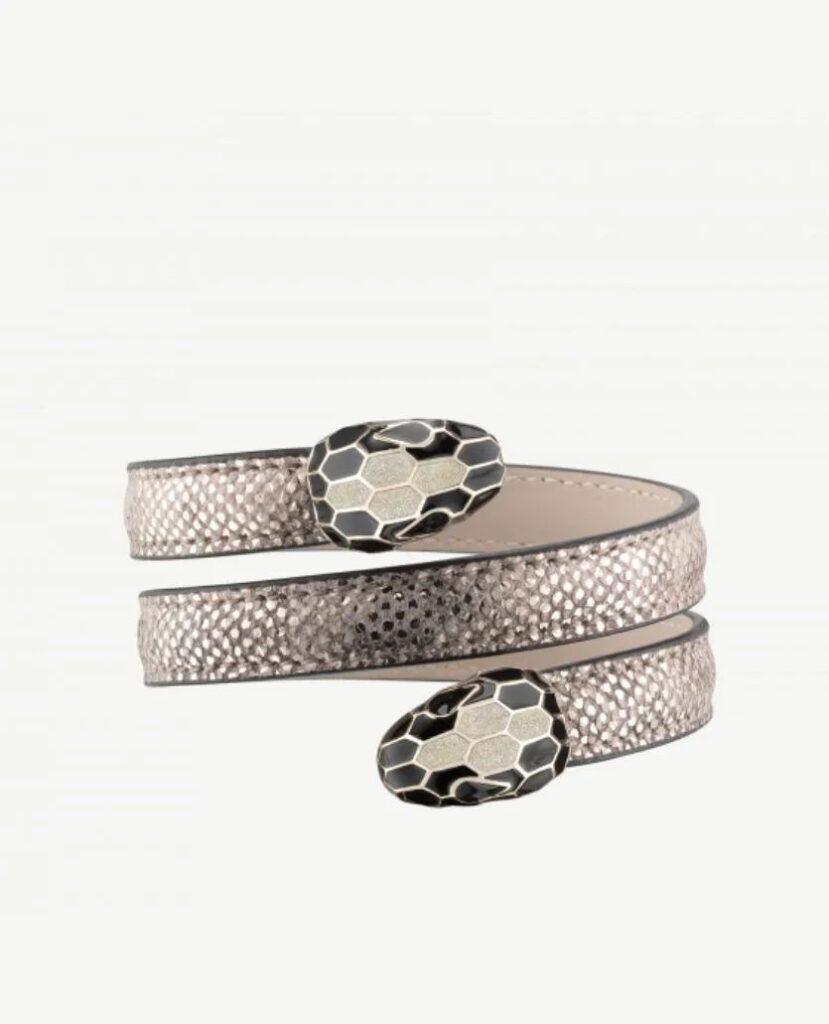 Bulgari
Serpenti Forever leather bracelet