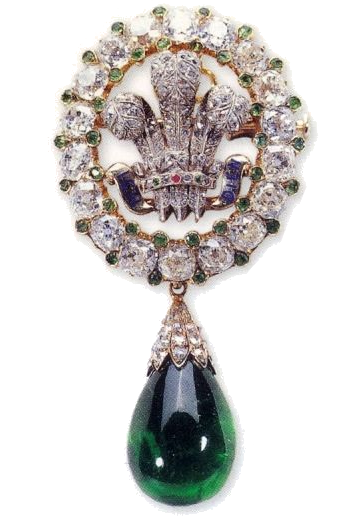 The Prince of Wales Feathers Brooch