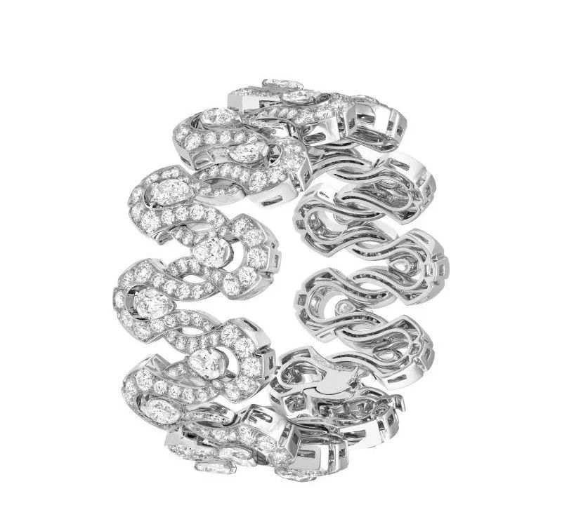 Boucles de Diamants White Gold Bracelet, by Van Cleef & Arpels