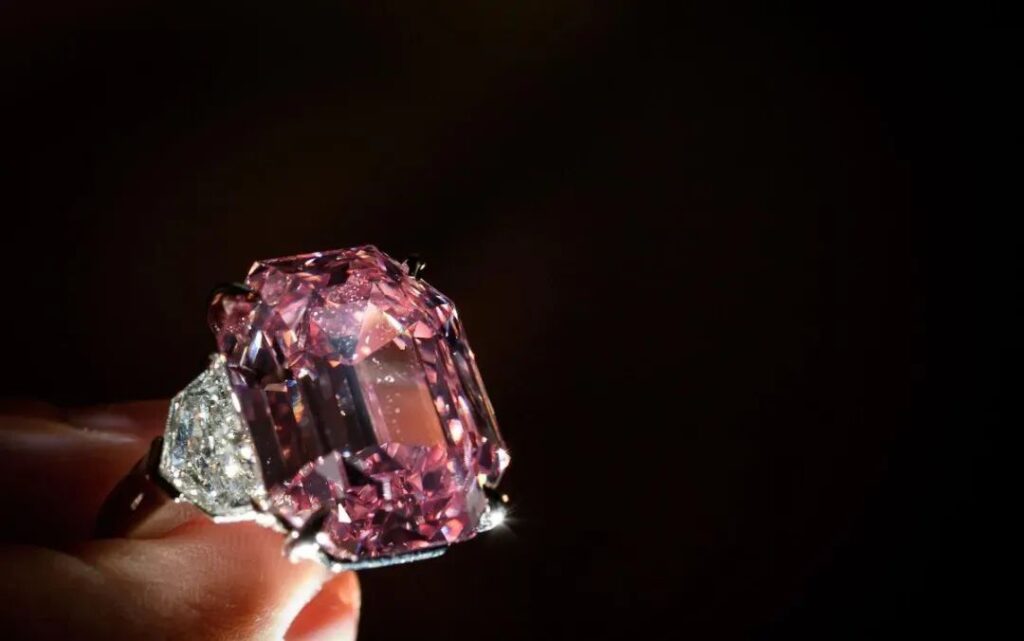 "The Pink Legacy" Diamond Ring