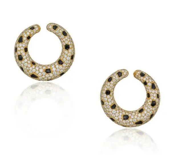 Cartier Panthère Earrings
From the Vault: Exceptional Signed Jewels
March 2024, Sotheby's New York
Estimate: $30,000 - $50,000
Sold for: $38,100