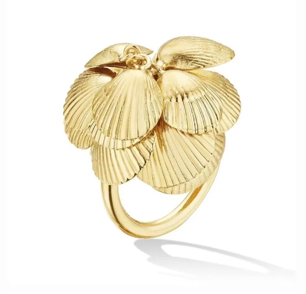 Shell Gold Ring