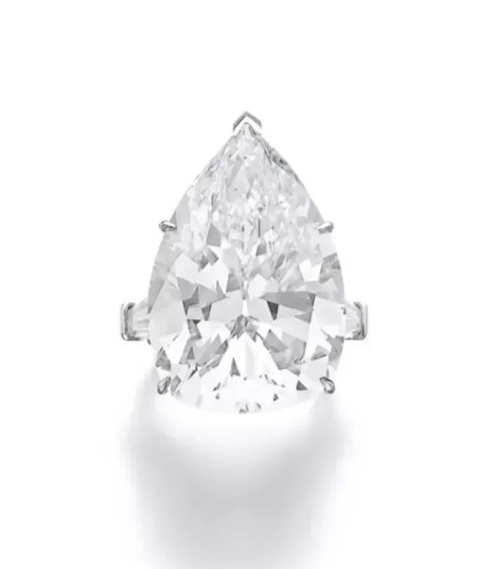 Harry Winston Diamond Ring, $3.7 Million