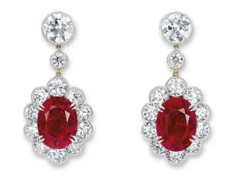 Ruby Earrings