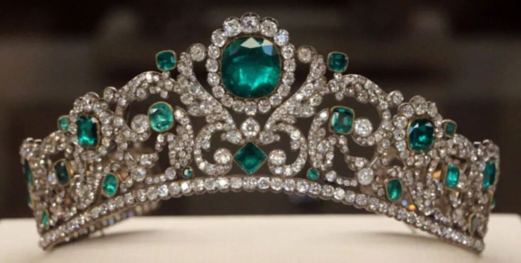 The Angoulême Emerald Tiara