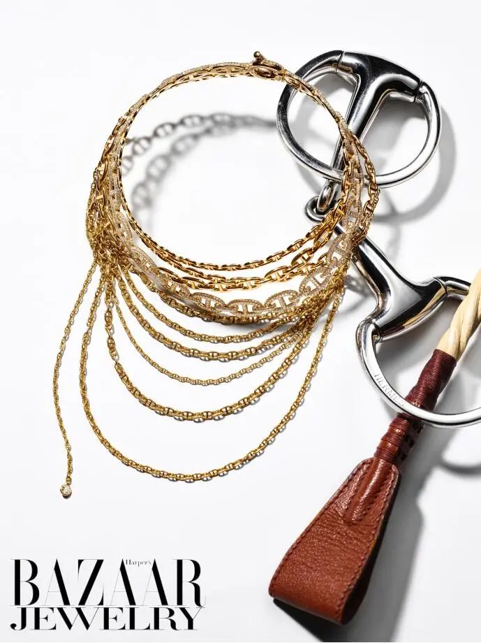 Hermès
Chaîne d'ancre Calypso Gold Necklace
Horse Bit and Whip