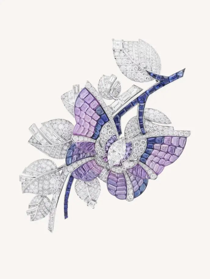 Van Cleef & Arpels
Butterfly and Flower Brooch