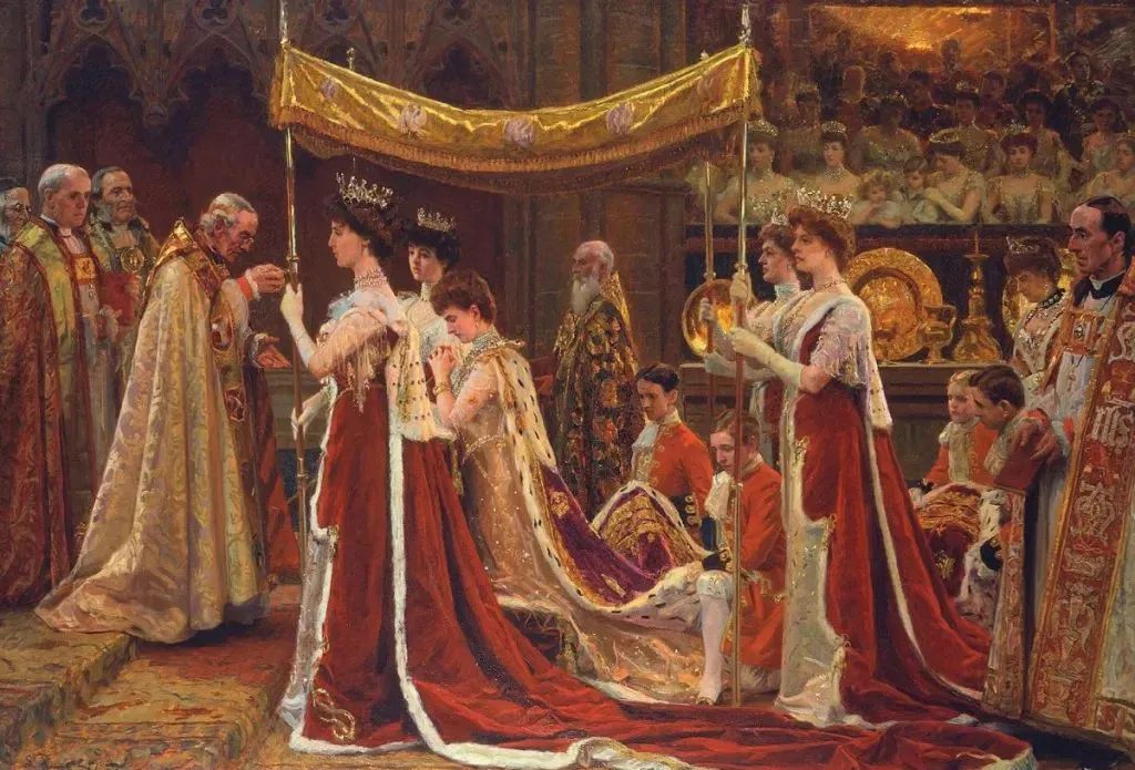 Consuelo Vanderbilt at Queen Alexandra's coronation