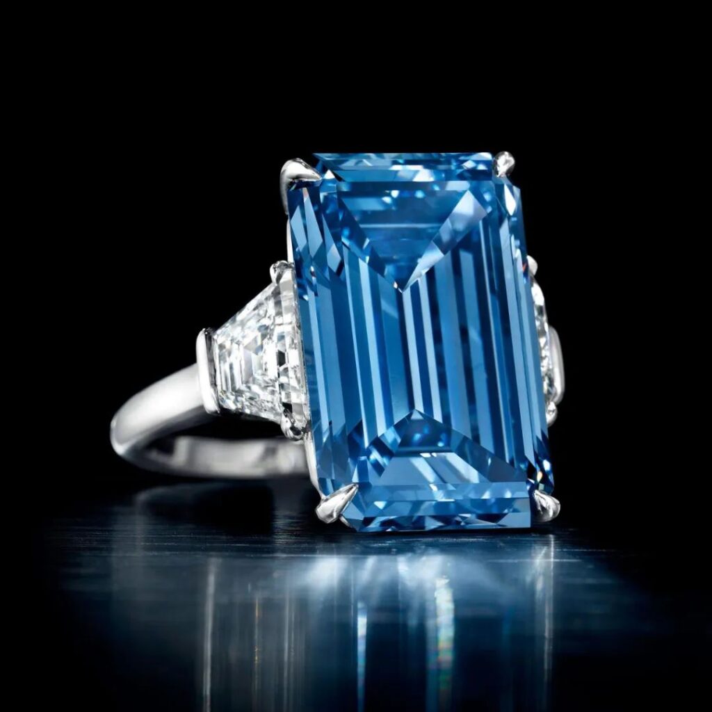 "The Oppenheimer Blue" Ring