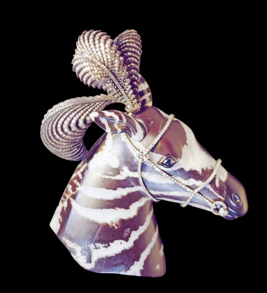 Zebra brooch
JAR's 1987 work