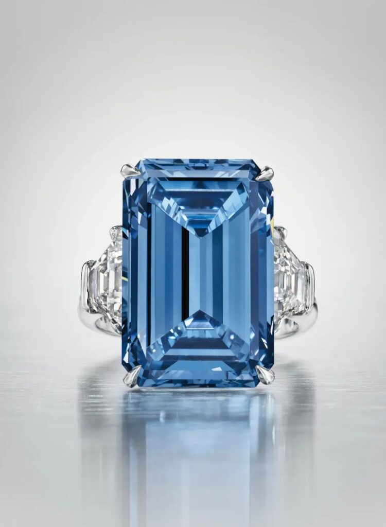 "The Oppenheimer Blue" Ring