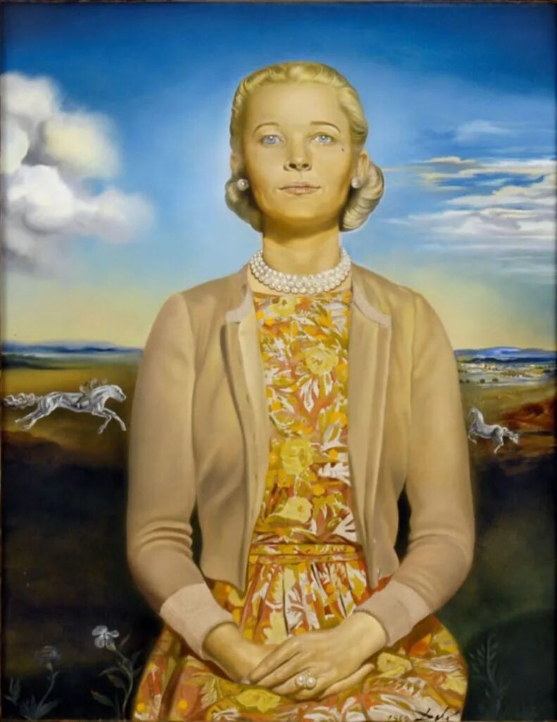 Portrait of C.Z. Guest by Salvador Dalí