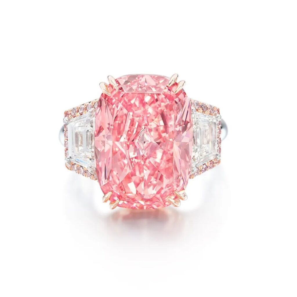 "The Williamson Pink Star" Ring