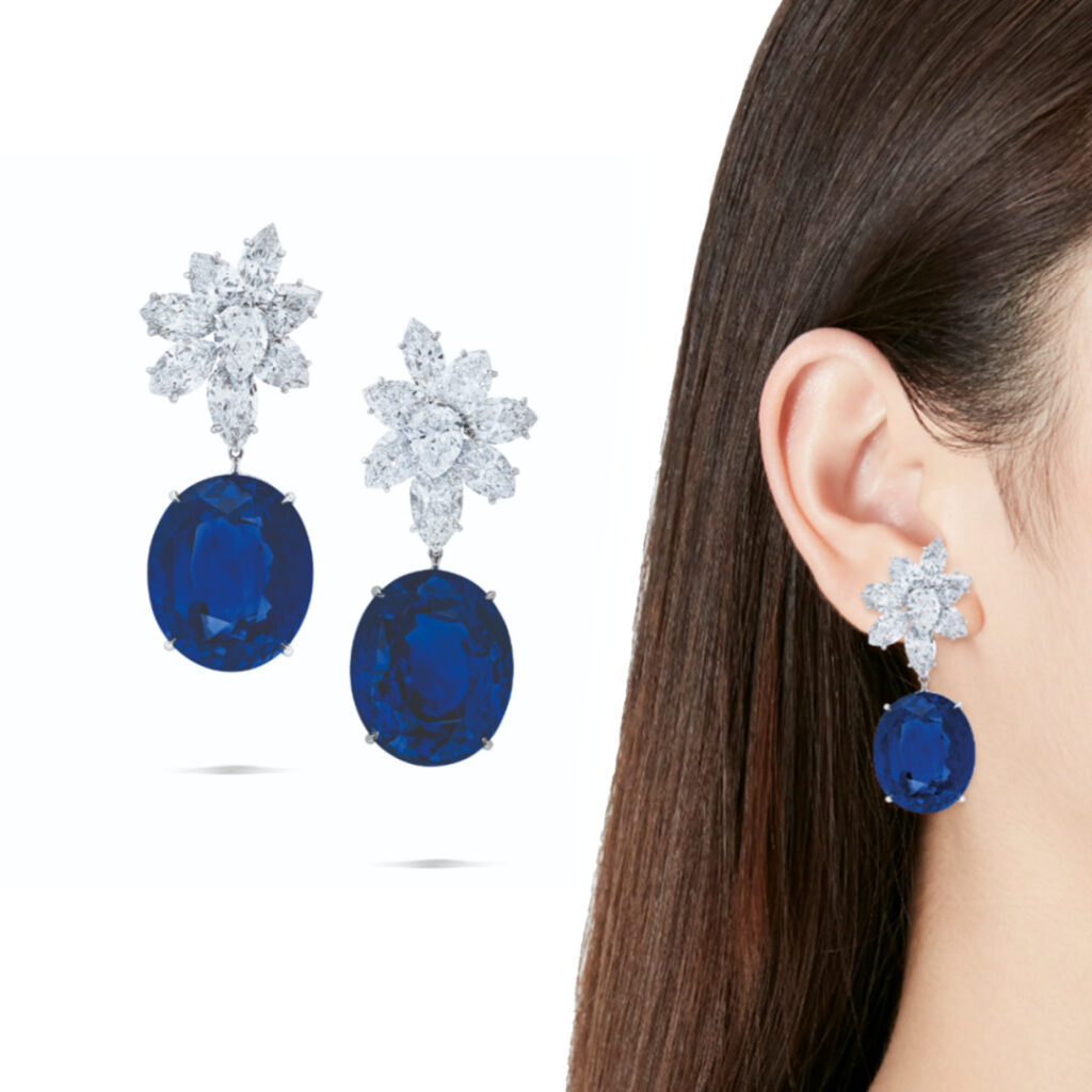 Harry Winston | Sapphire Earrings