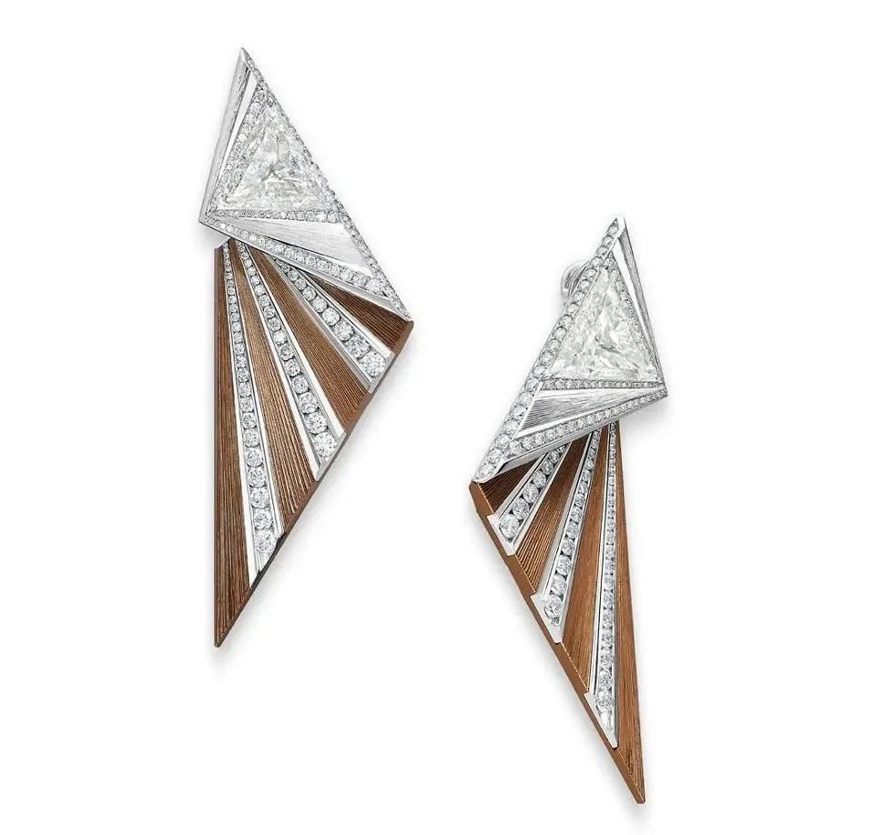 Forms 
Origami Fan Earrings