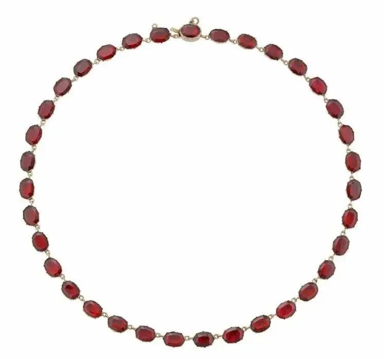 Bentley & Skinner Collection
Georgian period garnet Riviere necklace
Circa 1800