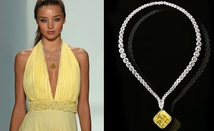 Leviev Yellow Diamond Necklace