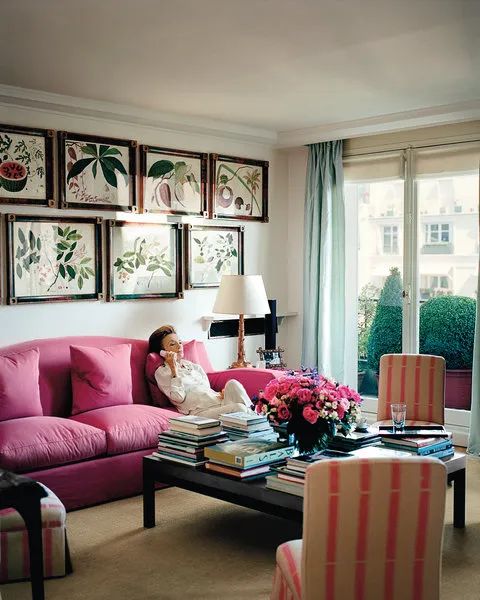 Lee Radziwill's designed Paris apartment