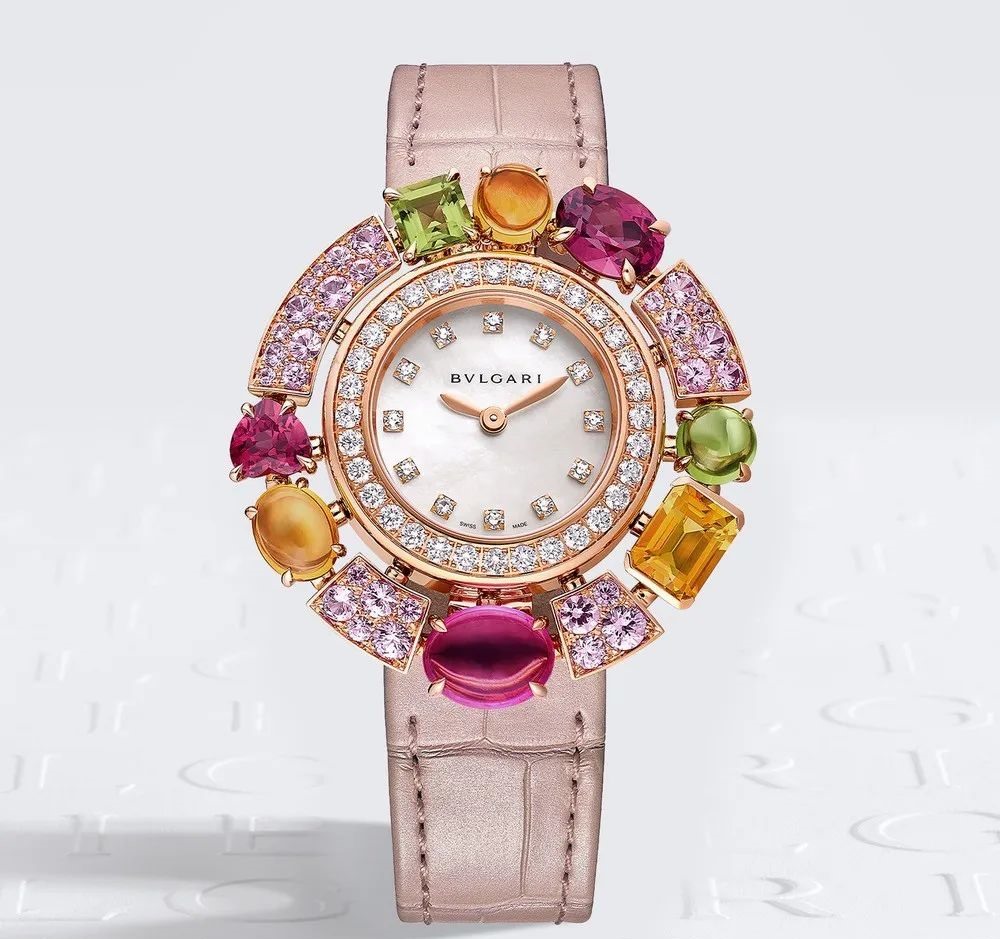 Allegra Rose Gold Watch, by BVLGARI