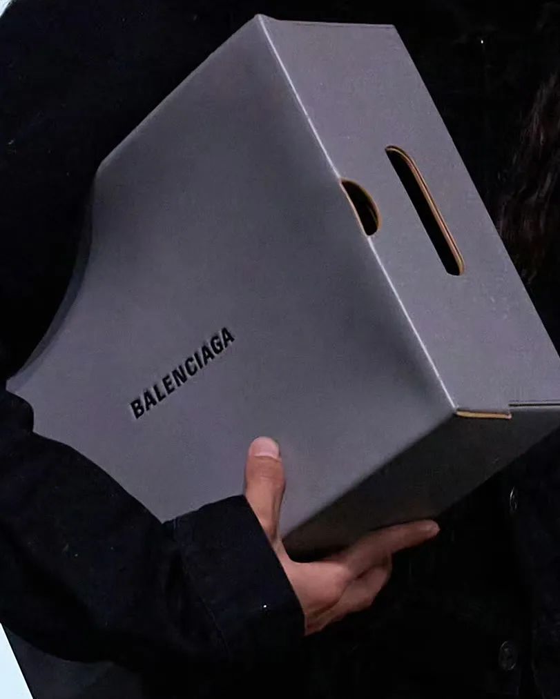 Balenciaga shoe box bag