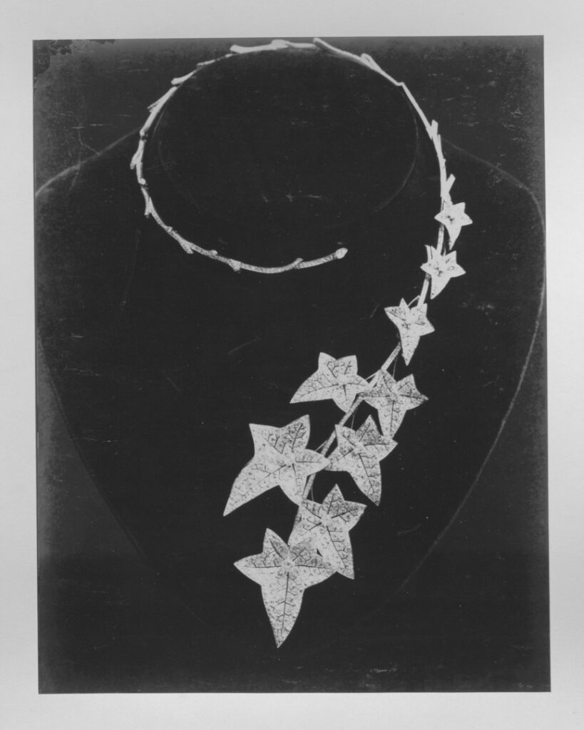 The first ivy Question Mark necklace
Set with diamonds
1881
©Boucheron Archives