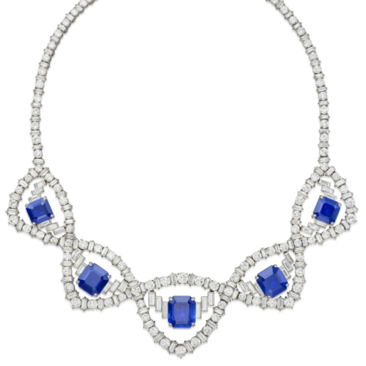 Cartier | Sapphire and Diamond Necklace