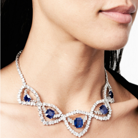 Cartier | Sapphire and Diamond Necklace