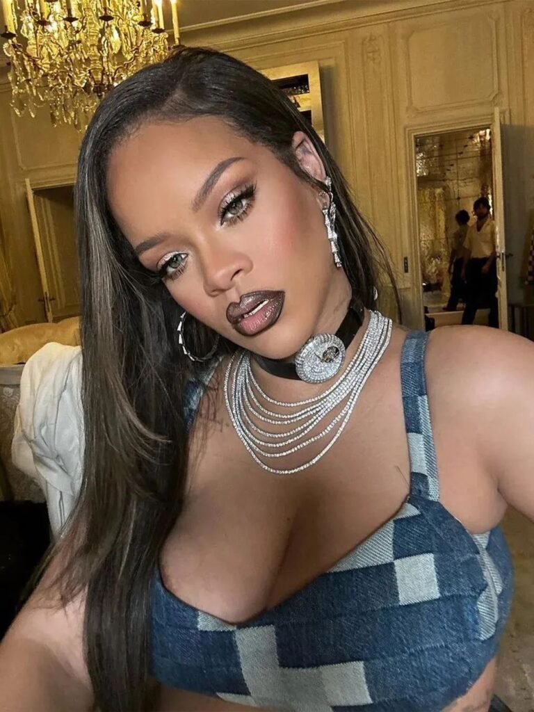 Rihanna wore a Jacob & Co. Caviar Tourbillon watch as a necklace