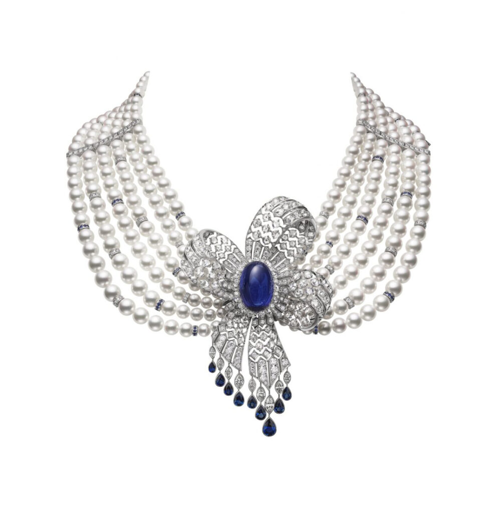 Tanzanite Pearl Necklace