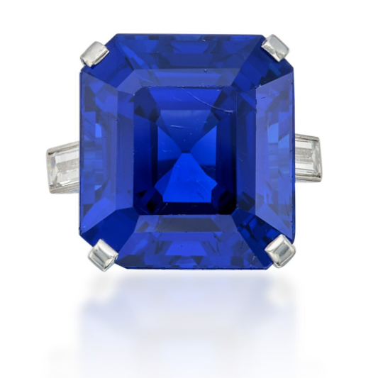 Cartier | Sapphire and Diamond Ring