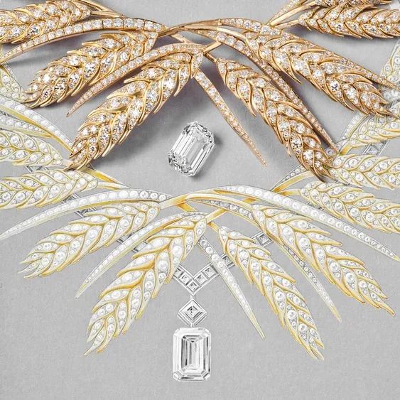 Chaumet
Le Jardin High Jewelry Collection
Blé Necklace