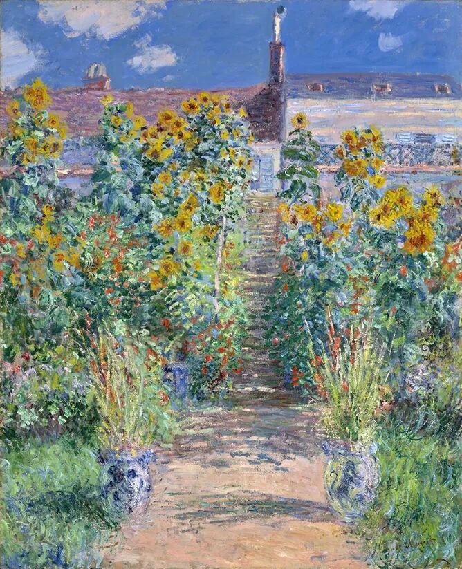 Claude Monet's "The Artist's Garden at Vétheuil"